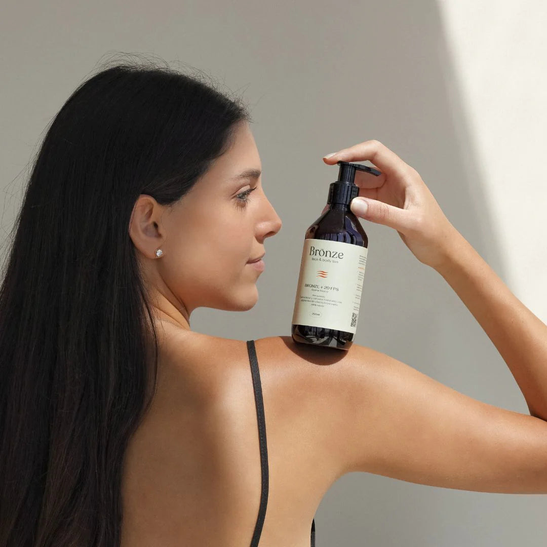 Crema efecto bronceado