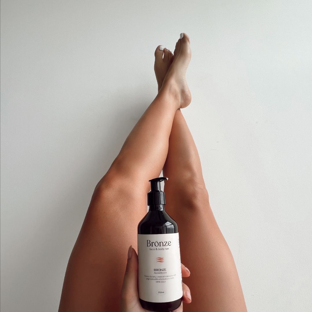 Crema efecto bronceado