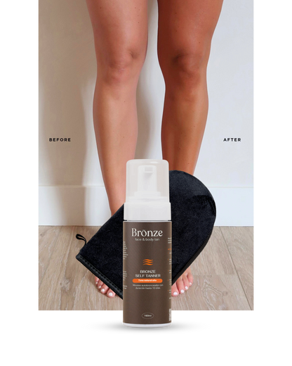 Autobronceador de cuerpo resistente al agua y sudor + Guante (envío GRATIS)